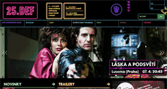 Desktop Screenshot of eurofilmfest.cz